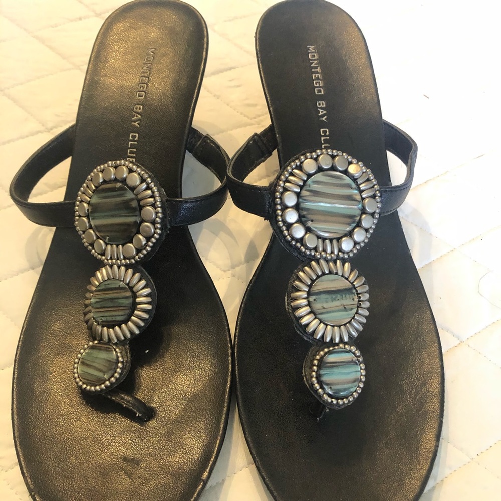 Vintage Leather Sandals Size 7